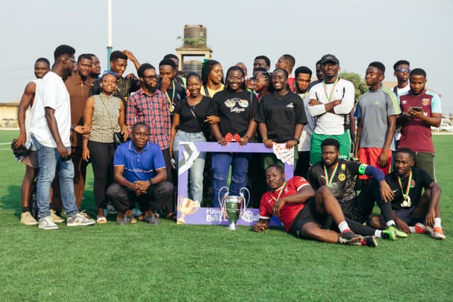 boy talking at a fusion event